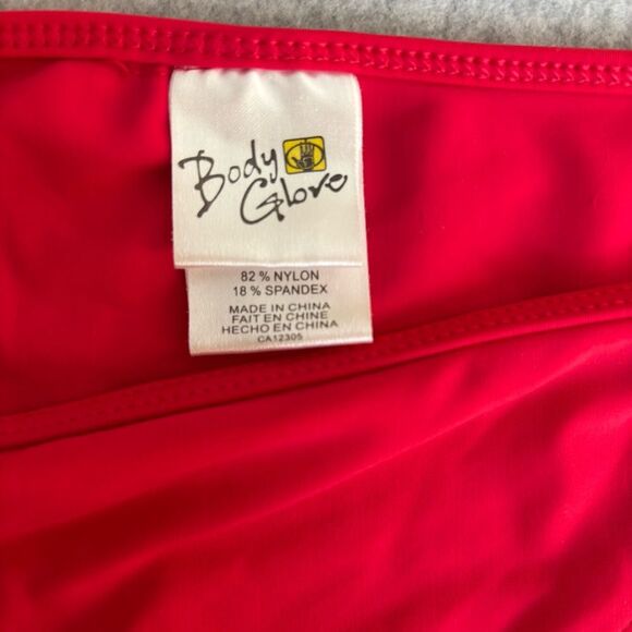 Bundle of 3 Size XL Bikini Bottoms Blue Red & Mauve Pink L*Space Body Glove - Picture 14 of 15